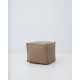 Μονόχρωμο Αδιάβροχο Πουφ Contract 50x50x60cm Λαδί Μονόχρωμο Αδιάβροχο Πουφ Contract 50x50x60cm Λαδί