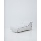 Μονόχρωμη Αδιάβροχη Πολυθρόνα Πουφ Contract 125x60x25cm Ασημί Μονόχρωμη Αδιάβροχη Πολυθρόνα Πουφ Contract 125x60x25cm Ασημί