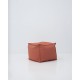 Μονόχρωμο Αδιάβροχο Πουφ Σχέδιο Ψάθα Oia 50x50x60cm Rust Μονόχρωμο Αδιάβροχο Πουφ Σχέδιο Ψάθα Oia 50x50x60cm Rust