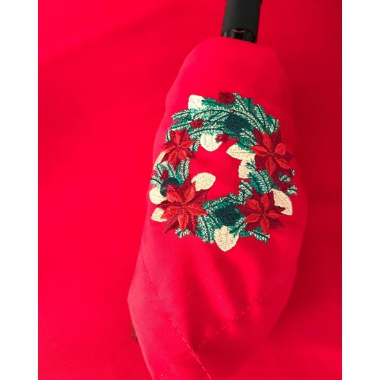 Κόκκινο Τραπεζομάντηλο Καπαρντίνα Yohana 12 ατόμων (150x280cm) Κόκκινο