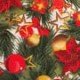 Χριστουγεννιάτικο Τραπεζομάντηλο Λονέτα Christmas Garland 4 ατόμων (135x135cm) Multi