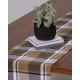 Τραβέρσα Soho Two με καρώ καφέ σχέδιο Τραβέρσα (40x180cm) Καφέ Τραβέρσα Soho Two με καρώ καφέ σχέδιο Τραβέρσα (40x180cm) Καφέ