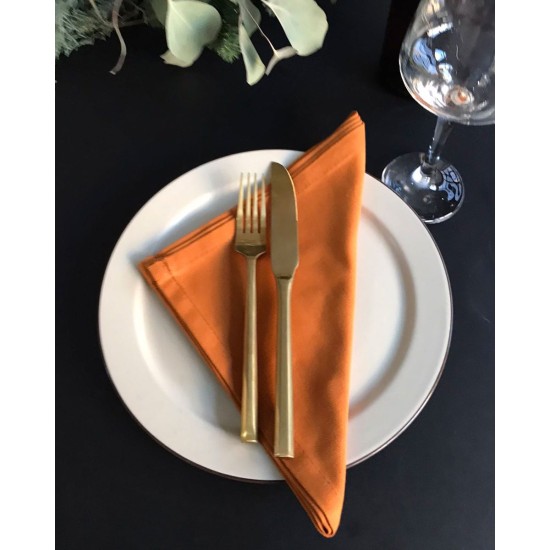 Μονόχρωμη Πετσέτα Φαγητού Doren 42x42cm 42x42cm Rust Μονόχρωμη Πετσέτα Φαγητού Doren 42x42cm 42x42cm Rust