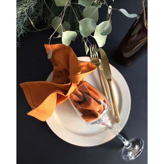 Μονόχρωμη Πετσέτα Φαγητού Doren 42x42cm 42x42cm Rust Μονόχρωμη Πετσέτα Φαγητού Doren 42x42cm 42x42cm Rust