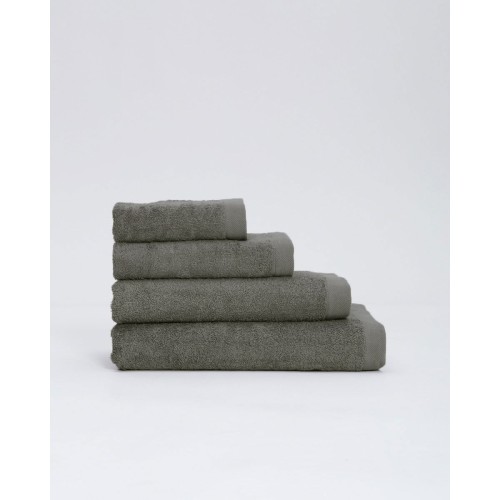 Βαμβακερή Πετσέτα Atlas 630gsm Μπάνιου | 65x135cm Ανθρακί