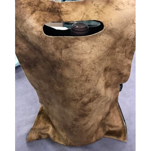 Μονόχρωμη Suede Μπουκαλοθήκη Mars 22x40cm One Size (22x40cm) Καφέ Μονόχρωμη Suede Μπουκαλοθήκη Mars 22x40cm One Size (22x40cm) Καφέ