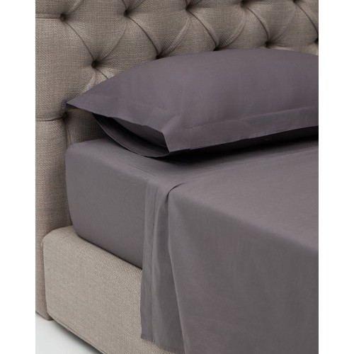 Βαμβακερό Πανωσέντονο Daker II California King (290x273cm) Ανθρακί