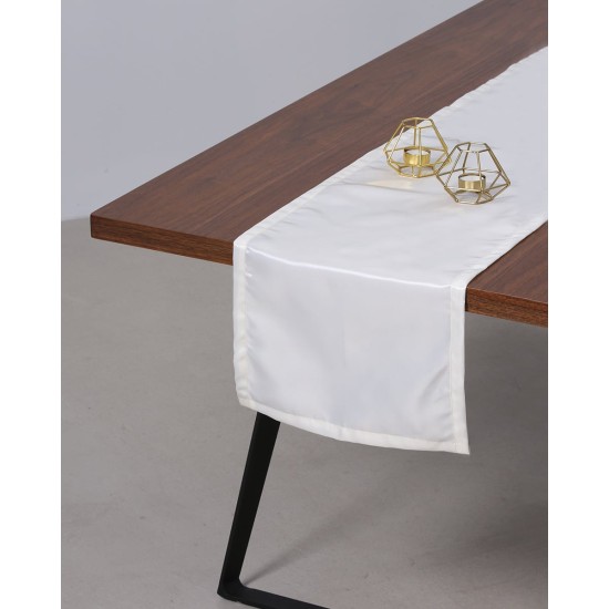 Τραβέρσα Desmond σε σατέν υφή Τραβέρσα (40x145cm) Εκρού Τραβέρσα Desmond σε σατέν υφή Τραβέρσα (40x145cm) Εκρού