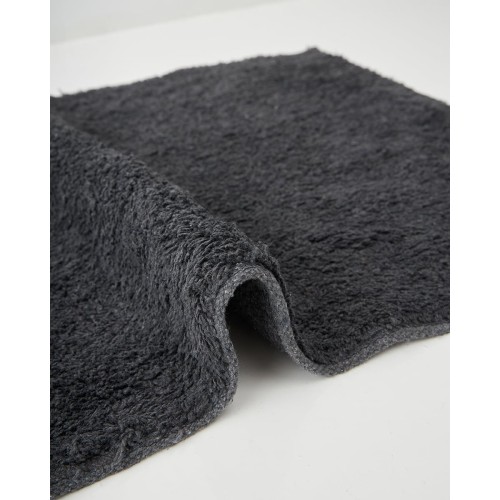 Βαμβακερό Πατάκι Μπάνιου Loop 50x80cm Ανθρακί Βαμβακερό Πατάκι Μπάνιου Loop 50x80cm Ανθρακί