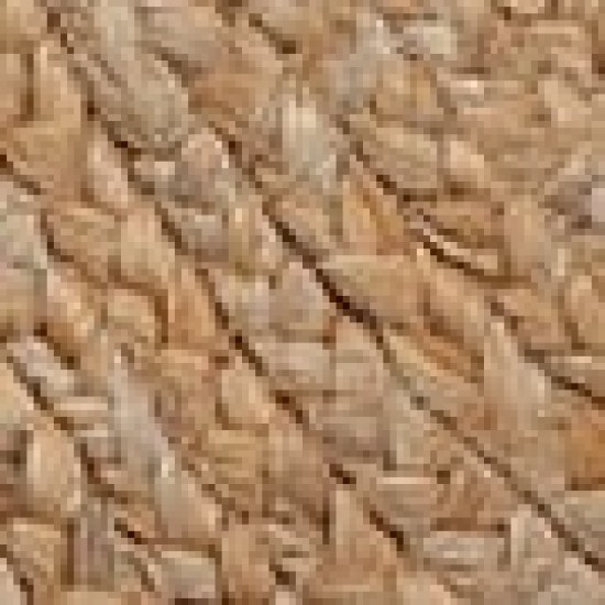 Πλεκτό χαλάκι Trecase Διάμετρος 180cm Μπεζ