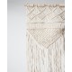 Boho Διακοσμητικό Τοίχου Macrame με Κρόσσια Navi 40x70cm 40x70cm Μπεζ Boho Διακοσμητικό Τοίχου Macrame με Κρόσσια Navi 40x70cm 40x70cm Μπεζ
