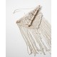 Boho Διακοσμητικό Τοίχου Macrame με Κρόσσια Navi 40x70cm 40x70cm Μπεζ Boho Διακοσμητικό Τοίχου Macrame με Κρόσσια Navi 40x70cm 40x70cm Μπεζ
