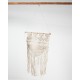 Boho Διακοσμητικό Τοίχου Macrame με Κρόσσια Navi 40x70cm 40x70cm Μπεζ Boho Διακοσμητικό Τοίχου Macrame με Κρόσσια Navi 40x70cm 40x70cm Μπεζ