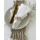 Λευκή Πετσέτα Φαγητού Catering Restaurant Diagonale 45x45cm Άσπρο Λευκή Πετσέτα Φαγητού Catering Restaurant Diagonale 45x45cm Άσπρο