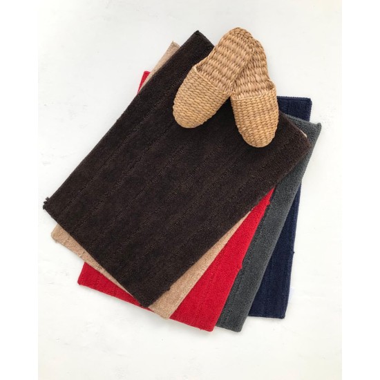 Micro Αντιολισθητικό Χαλάκι Μπάνιου Cozy 40x60cm 40x60cm Μπλε Micro Αντιολισθητικό Χαλάκι Μπάνιου Cozy 40x60cm 40x60cm Μπλε