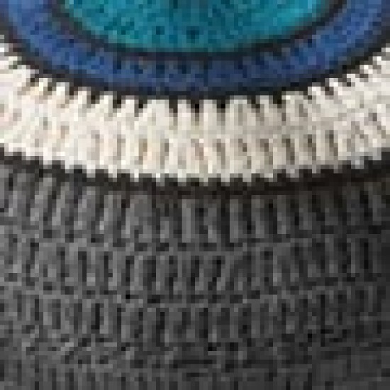 Στρογγυλό Πλεκτό Μαξιλάρι Eye Φ45cm Διάμετρος 45cm Γκρι Στρογγυλό Πλεκτό Μαξιλάρι Eye Φ45cm Διάμετρος 45cm Γκρι