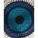 Στρογγυλό Πλεκτό Μαξιλάρι Eye Φ45cm Διάμετρος 45cm Μαύρο Στρογγυλό Πλεκτό Μαξιλάρι Eye Φ45cm Διάμετρος 45cm Μαύρο