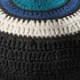 Στρογγυλό Πλεκτό Μαξιλάρι Eye Φ45cm Διάμετρος 45cm Μαύρο Στρογγυλό Πλεκτό Μαξιλάρι Eye Φ45cm Διάμετρος 45cm Μαύρο