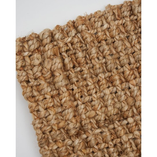 Ψάθα Πλεκτό Οικολογικό Boho Χαλάκι Γιούτα Pesante 50x80cm 50x80cm Ψάθα Πλεκτό Οικολογικό Boho Χαλάκι Γιούτα Pesante 50x80cm 50x80cm