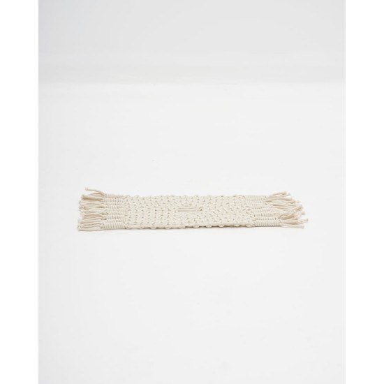 Boho Βαμβακερό Macrame Σουπλά Maya 20x30cm 20x30cm Natural Boho Βαμβακερό Macrame Σουπλά Maya 20x30cm 20x30cm Natural