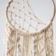 Boho Διακοσμητικό Τοίχου Macrame με Κρόσσια Levu 30x60cm Σοκολά Boho Διακοσμητικό Τοίχου Macrame με Κρόσσια Levu 30x60cm Σοκολά