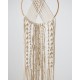 Boho Διακοσμητικό Τοίχου Macrame με Κρόσσια Silas 30x60cm Natural Boho Διακοσμητικό Τοίχου Macrame με Κρόσσια Silas 30x60cm Natural