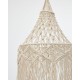 Boho Διακοσμητικό Οροφής Macrame με Κρόσσια Milo 40x61x10cm Natural Boho Διακοσμητικό Οροφής Macrame με Κρόσσια Milo 40x61x10cm Natural