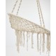 Boho Μακραμέ Μικρή Κούνια Sierra 120x80x60cm Natural Boho Μακραμέ Μικρή Κούνια Sierra 120x80x60cm Natural