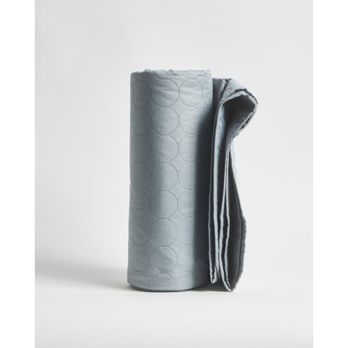 Microsilk Καπιτονέ Μονόχρωμο Κουβερλί Moral Μονή (160x240cm) Ανθρακί