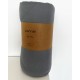 Microsilk Καπιτονέ Μονόχρωμο Κουβερλί Gentle Super Υπέρδιπλη (240x260cm) Ανθρακί