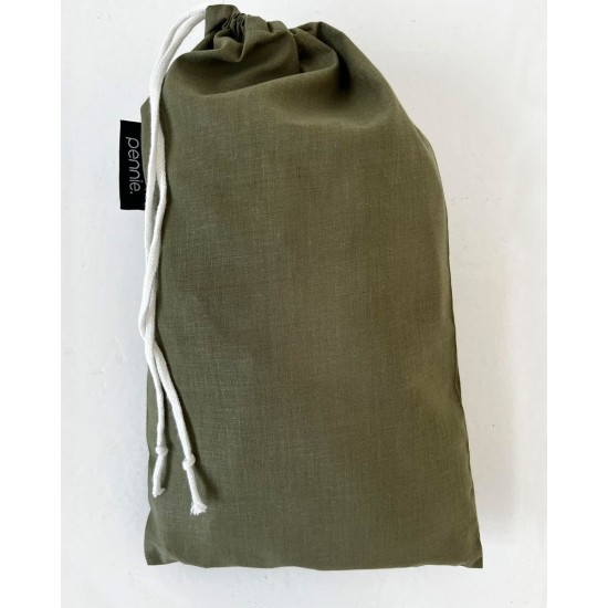 Πουγκί Αποθήκευσης για Makeup, Accessories Peak 20x35cm 20x35cm Χακί Πουγκί Αποθήκευσης για Makeup, Accessories Peak 20x35cm 20x35cm Χακί