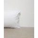 Λευκή Απλή Ξενοδοχειακή Μαξιλαροθήκη Peak 52x72cm 52x72cm Άσπρο