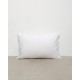 Λευκή Απλή Ξενοδοχειακή Μαξιλαροθήκη Peak 52x72cm 52x72cm Άσπρο