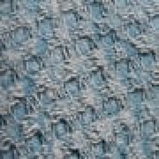 3D Βαμβακερή Πετροπλυμένη Oxford Μαξιλαροθήκη Siran 50x70 5cm Μπλε