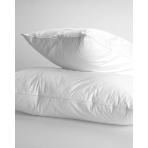 Μαξιλάρι Πουπουλένιο 80%  Πούπουλο- 20%  Φτερό Cambridge 50x90cm 50x90cm Άσπρο