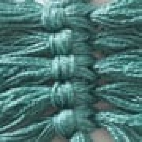 Ξύλινο Δαχτυλίδι Πετσέτας Φαγητού Κρίκος με Μακραμέ Reid 10x10x7cm One Size (10x10x7cm) Πετρόλ Απαλό