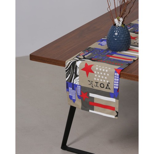 Τραβέρσα Lonet με τύπωμα Τραβέρσα (40x165cm)