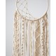 Boho Διακοσμητικό Τοίχου Macrame Ονειροπαγίδα με Κρόσσια Hazel 30x60cm Natural Boho Διακοσμητικό Τοίχου Macrame Ονειροπαγίδα με Κρόσσια Hazel 30x60cm Natural