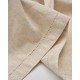 Μονόχρωμη Πετσέτα Φαγητού με Αζούρ Sintra 53x53cm 53x53cm Natural Μονόχρωμη Πετσέτα Φαγητού με Αζούρ Sintra 53x53cm 53x53cm Natural