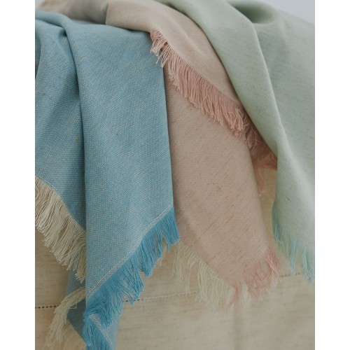 Μονόχρωμη Cottonlinen Πετσέτα Φαγητού με Κρόσσι Tomar 53x53cm 53x53cm Άκουα Μονόχρωμη Cottonlinen Πετσέτα Φαγητού με Κρόσσι Tomar 53x53cm 53x53cm Άκουα