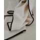 Μονόχρωμη Πετσέτα Φαγητού με Φεστόνι Sines 53x53cm 53x53cm Μπεζ Μονόχρωμη Πετσέτα Φαγητού με Φεστόνι Sines 53x53cm 53x53cm Μπεζ