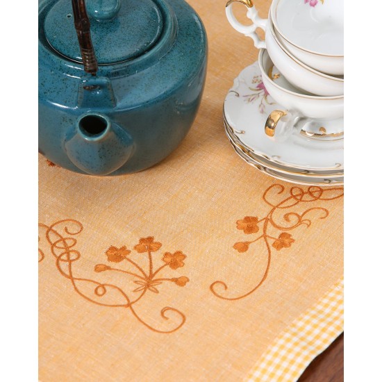 Τραβέρσα Χειροποίητο Κέντημα Borea Bo Maison Τραβέρσα (41x115cm) Κίτρινο Τραβέρσα Χειροποίητο Κέντημα Borea Bo Maison Τραβέρσα (41x115cm) Κίτρινο