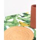 Τραπεζομάντηλο Σχέδιο Φύλλα Green Leaves 4 ατόμων (140x140cm) Τραπεζομάντηλο Σχέδιο Φύλλα Green Leaves 4 ατόμων (140x140cm)