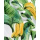 Τραπεζομάντηλο Σχέδιο Φύλλα Green Leaves 4 ατόμων (140x140cm) Τραπεζομάντηλο Σχέδιο Φύλλα Green Leaves 4 ατόμων (140x140cm)