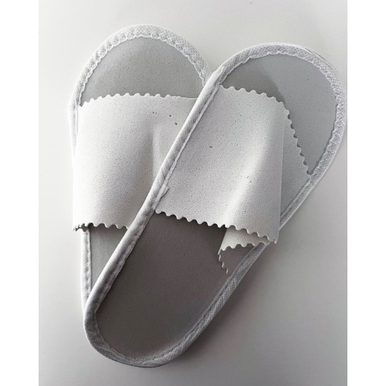 Παντόφλες Μιας Χρήσης Spa One Size Άσπρο Παντόφλες Μιας Χρήσης Spa One Size Άσπρο