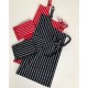 Ριγέ Ολόσωμη Ποδιά Μπούστου Stripes 60x90cm Μπούστο Κόκκινο Ριγέ Ολόσωμη Ποδιά Μπούστου Stripes 60x90cm Μπούστο Κόκκινο