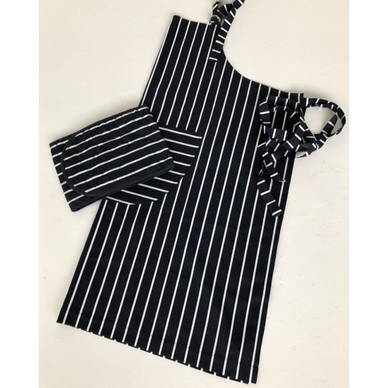 Ριγέ Ολόσωμη Ποδιά Μπούστου Stripes 60x90cm Μπούστο Μπλε Ριγέ Ολόσωμη Ποδιά Μπούστου Stripes 60x90cm Μπούστο Μπλε