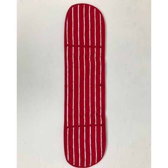 Ριγέ Γάντι Κουζίνας Stripes 20x87cm One Size (20x87cm) Κόκκινο Ριγέ Γάντι Κουζίνας Stripes 20x87cm One Size (20x87cm) Κόκκινο