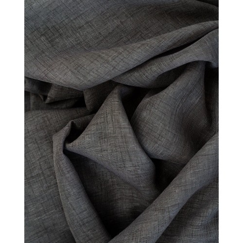 Μονόχρωμο Ύφασμα Beatrix Φ320cm σε 8 Αποχρώσεις Ανθρακί