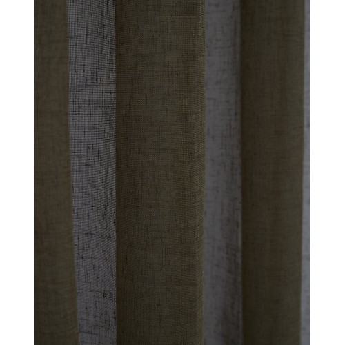 Μονόχρωμο Ύφασμα Beatrix Φ320cm σε 8 Αποχρώσεις Λαδί